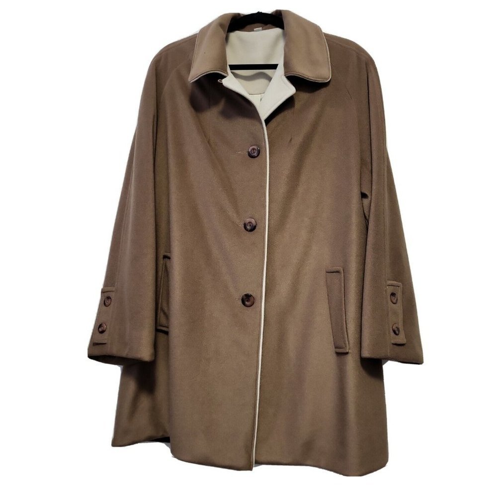 Unbranded  50's Vintage Coat Union Made Brown‎ Size 20